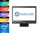 TOUT EN UN HP PROONE 600 - 21.5 - Intel(R) Core(TM) i5-4590S CPU @ 3.00GHz - 4 GO - 500 GO - SATA (A)