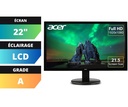 ECRAN ACER K22HQL - 22 - LCD Rétroéclairage par tubes (A)