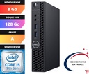 UC DELL OPTIPLEX 3070 TINY - Intel(R) Core(TM) i5-9500T CPU @ 2.20GHz - 8 GO - 128 GO - SATA/SSD (A)
