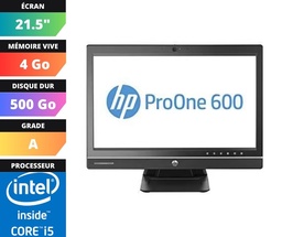 TOUT EN UN HP PROONE 600 - 21.5 - Intel(R) Core(TM) i5-4590S CPU @ 3.00GHz - 4 GO - 500 GO - SATA (A)