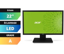 ECRAN ACER V226HQL - 22 - LCD Rétroéclairage LED (A)